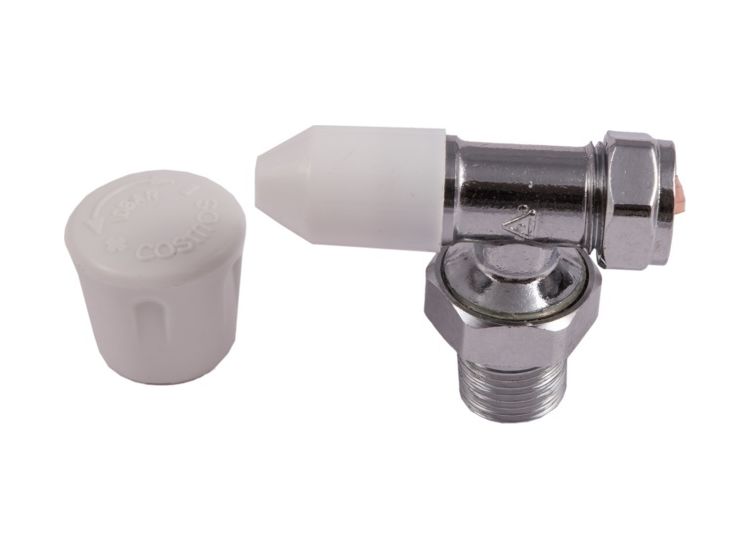Securplumb C P Angle Radiator Valve