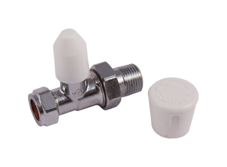Securplumb SU9713 C P Straight Radiator Valve