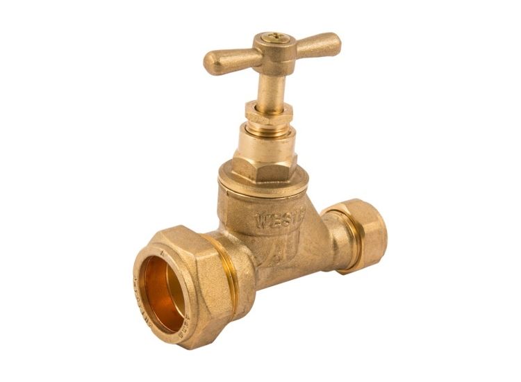 Securplumb SU9723 Brass Poly Stopcock
