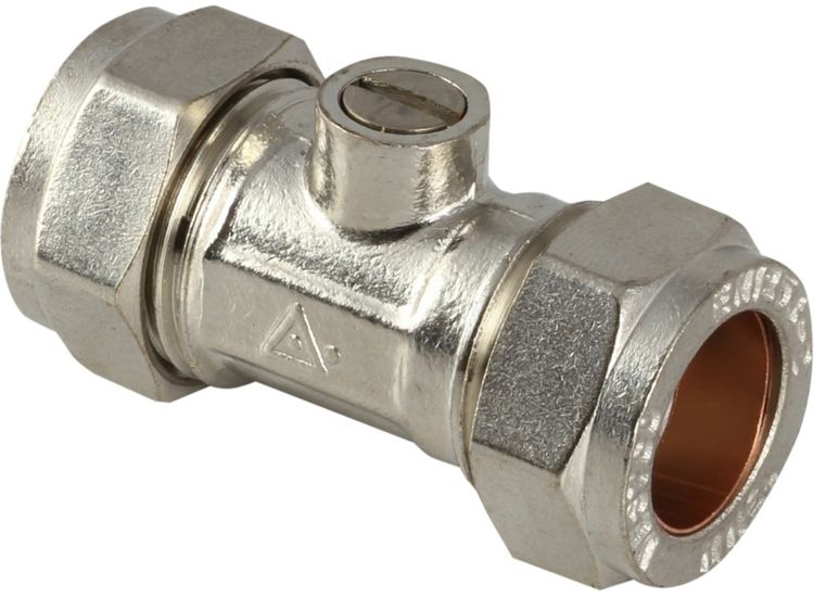 Securplumb SU9748 Chrome Plated Isolating Valve