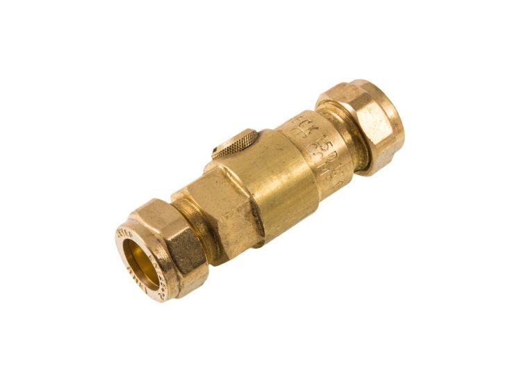 Securplumb SU9766 WRAS CXC Double Check Valve DZR