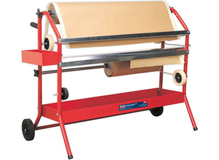 Sealey MK67 Masking Paper Dispenser 2 x 900mm Trolley