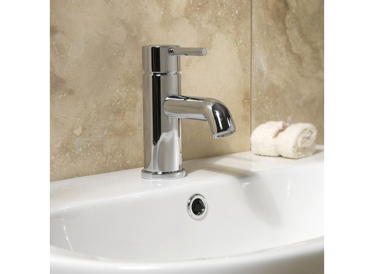 SP SPT75A Spiral Basin Mixer Tap