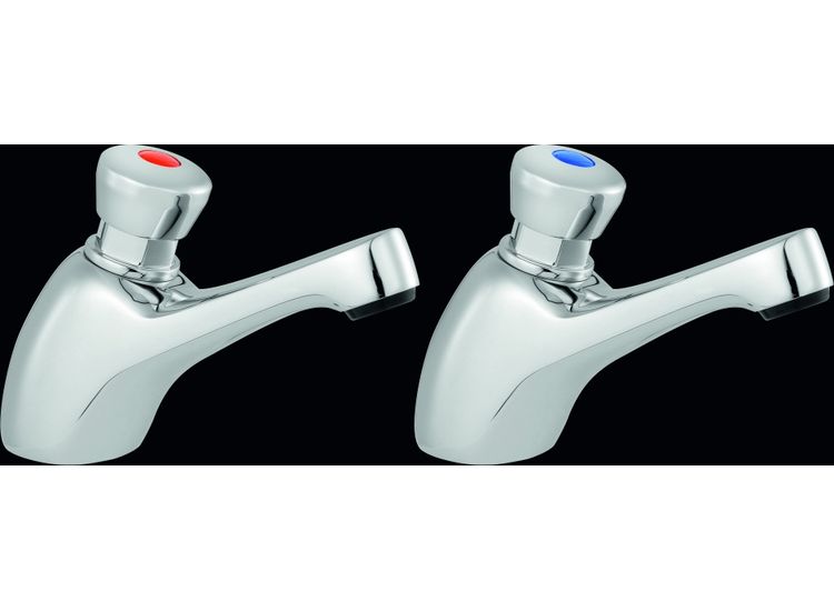 SupaPlumb SPT130 Self Closing Basin Taps