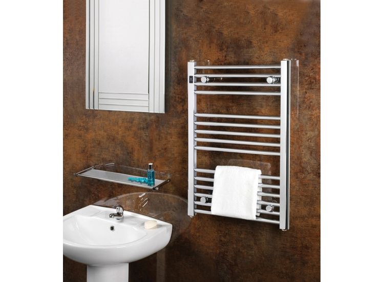 SupaPlumb Chrome Straight Towel Rail