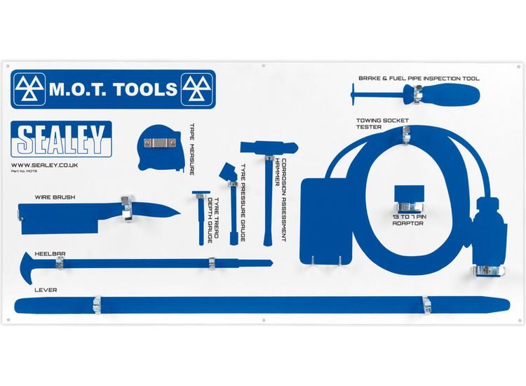 Sealey MOTB MOT Tool Board