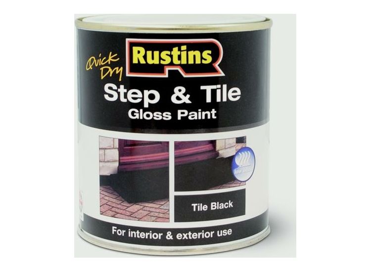 Rustins Quick Drying Step Tile Black