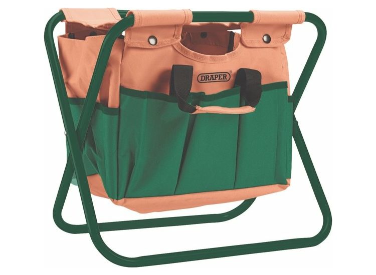 Draper 28052 2-in-1 Foldable Seat and Bag