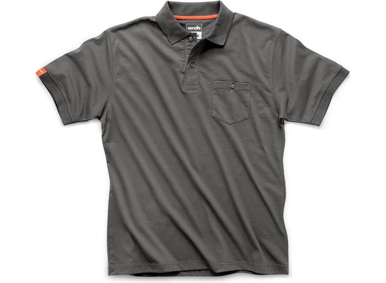Scruffs Eco Worker Polo Graphite