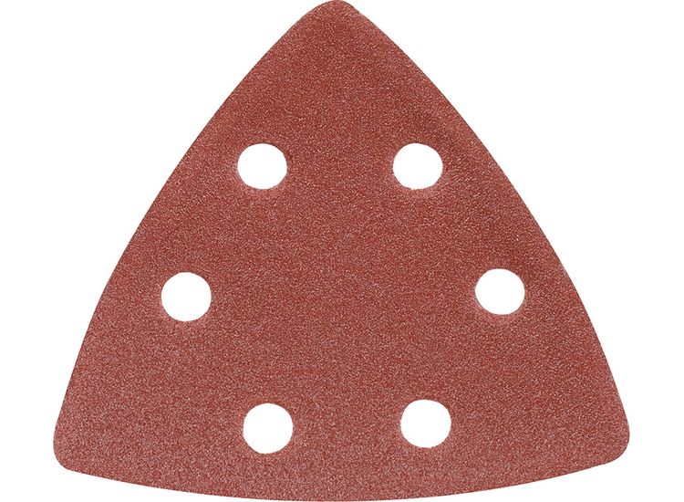 Silverline Hook &amp; Loop Triangle Sheets 90mm 10pk