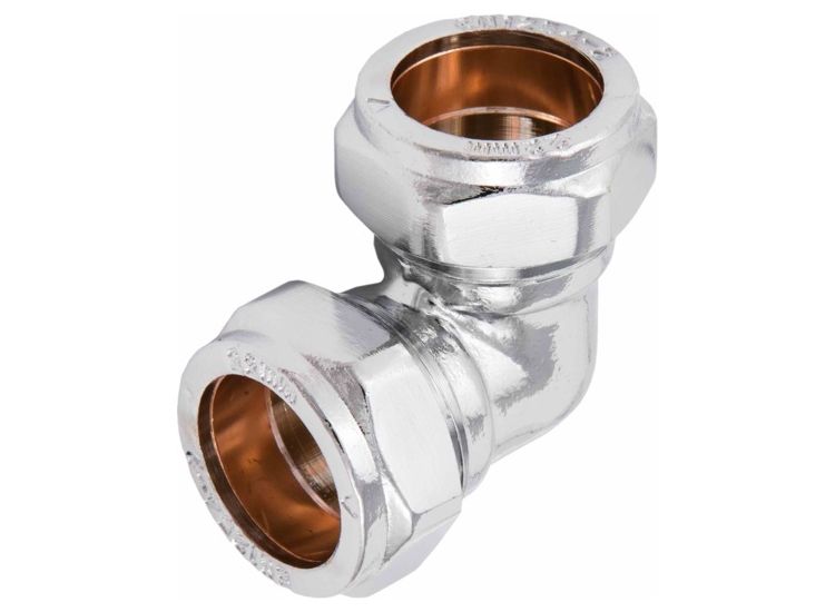 Securplumb SU9653 Comp Chrome Elbow