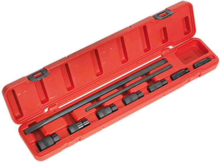 Sealey MS062 Motorcycle Wheel Bearing Removal Kit 9pc