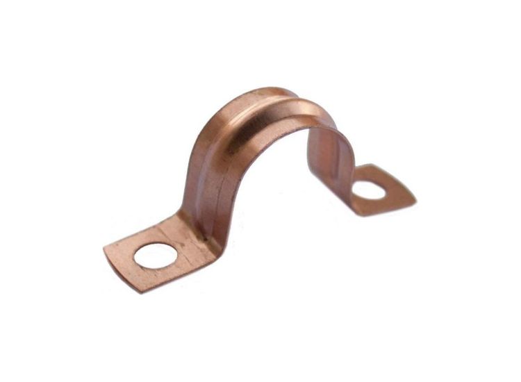 Securplumb SU9690 Copper Saddle Pipe Clips Pk8