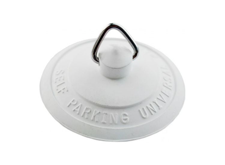 Securplumb SU9961 S/Park Bath Plug White Rubber
