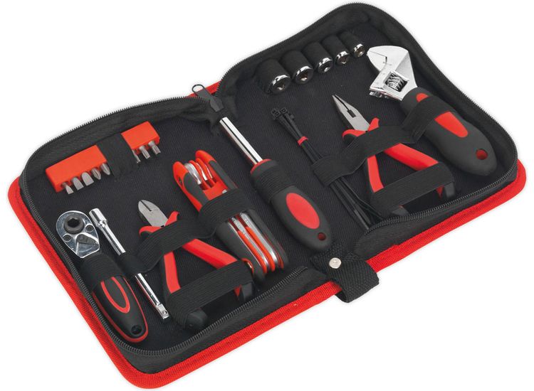 Sealey MS164 Motorcycle Toolkit Underseat 28pc
