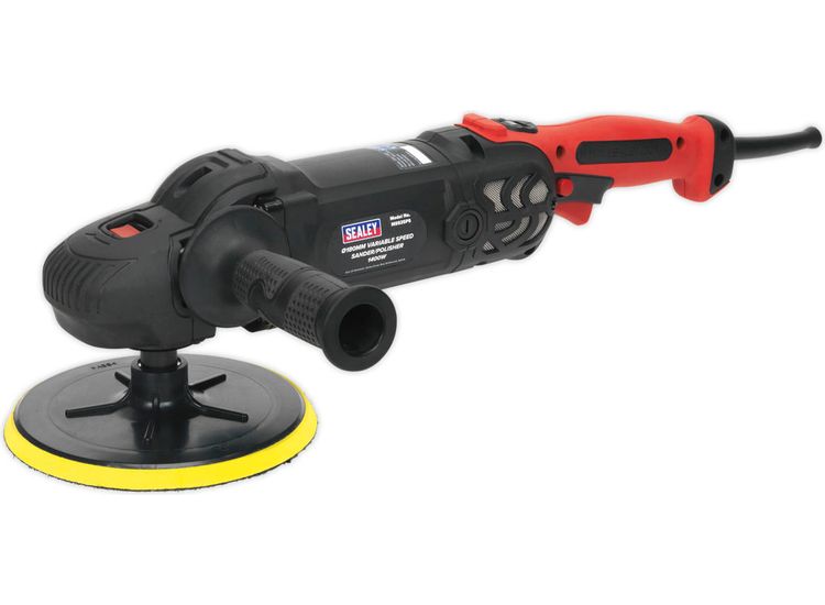 Sealey MS925PS Sander/Polisher &amp;#8709;180mm Variable Speed 1400W/230V