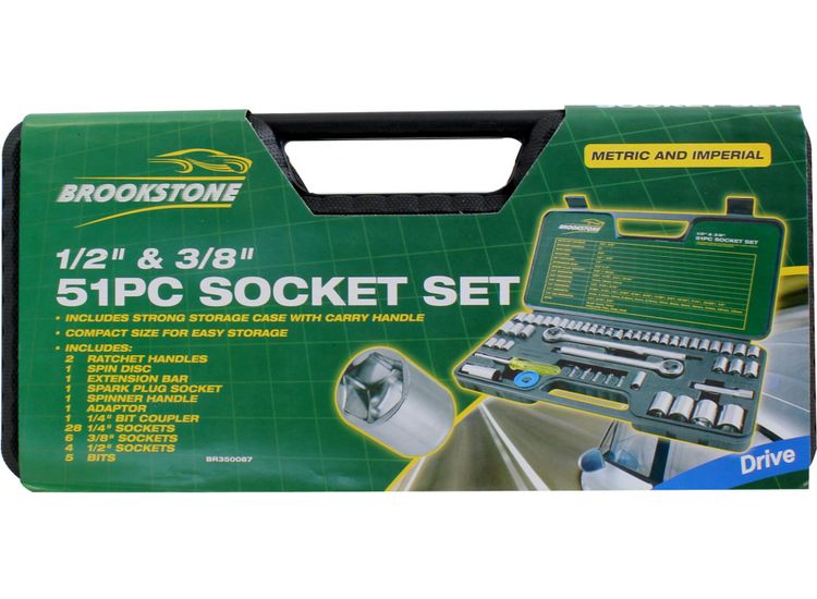 Brookstone BR350087 Socket Set