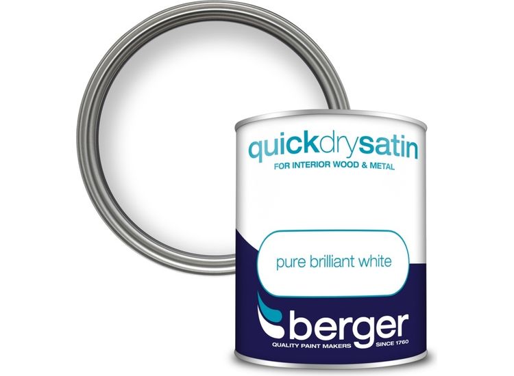 Berger 5090637 Quick Dry Satin 750ml
