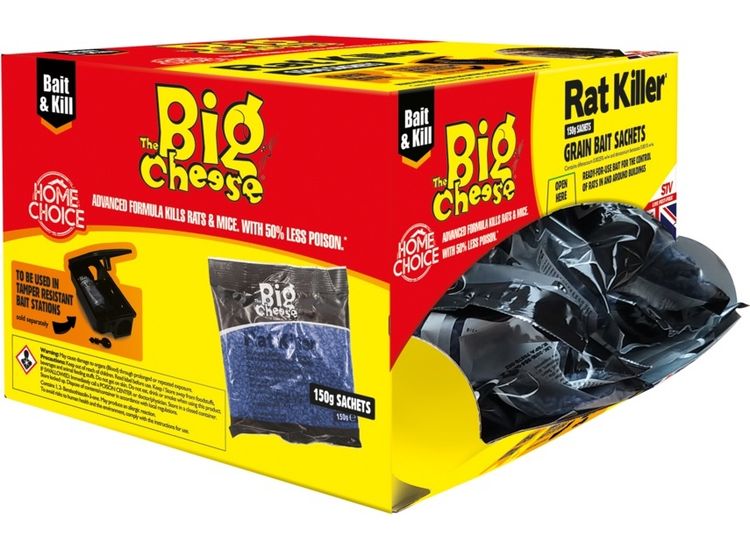 The Big Cheese STV243 Rat Killer Grain Bait
