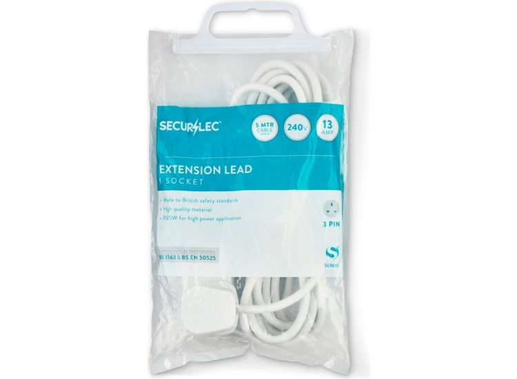 Securlec Extension Lead 1 Gang