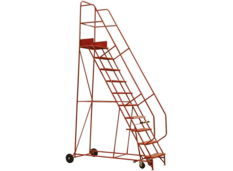 Sealey MSS09 Mobile Safety Steps 9-Tread