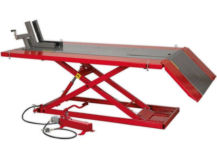 Sealey MT680 Mini Tractor/Quad/Motorcycle Lift 680kg Capacity Air/Hydraulic