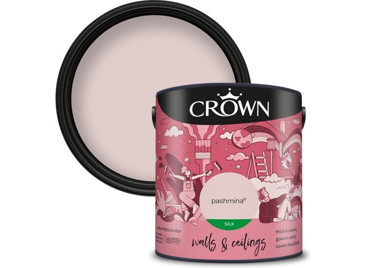 Crown Walls &amp; Ceilings Silk 2.5L