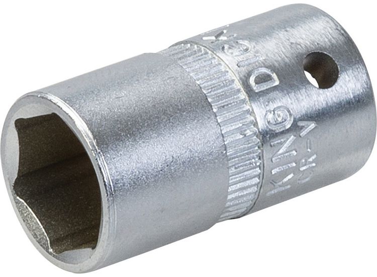 King Dick Socket SD 1/4" BA 6pt 0BA
