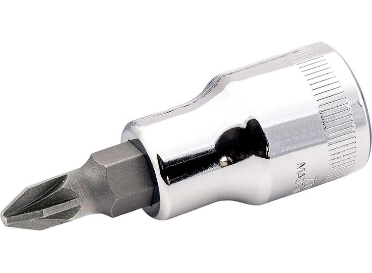 King Dick Pozi Bit Socket Insert SD 1/4" PZ-2