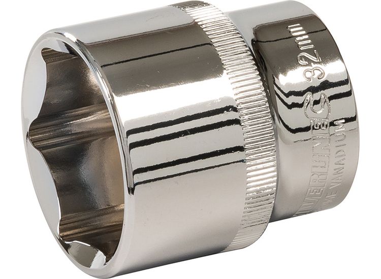 Silverline Socket 1/2" Drive 6pt Metric