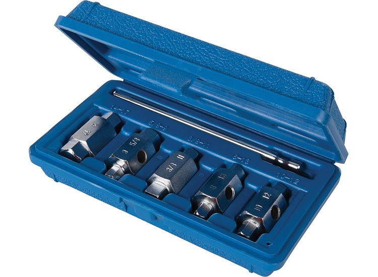 Silverline Oil Drain Plug Key Set 6pce 6pce