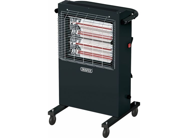 Draper 04745 230V Infrared Cabinet Heater, 2.8kW