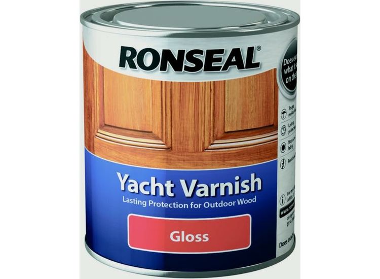 Ronseal 08882 Yacht Varnish Gloss