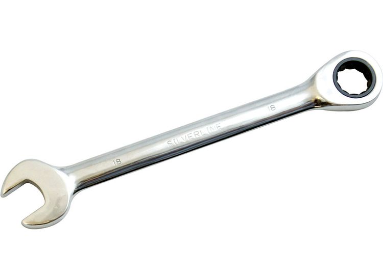 Silverline Fixed Head Ratchet Spanner