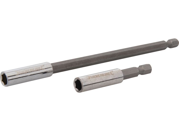 Silverline Magnetic Screwdriver Bit Holder 2pce 60 &amp; 150mm