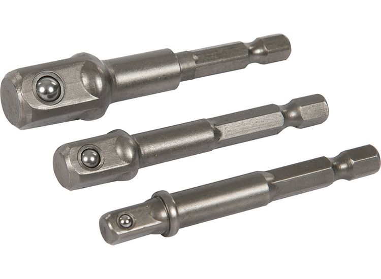 Silverline Socket Driver Set 3pce 1/4", 3/8" &amp; 1/2"