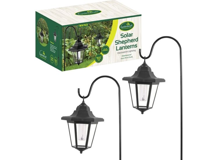 GardenKraft 18229 Solar Shepherd Lantern