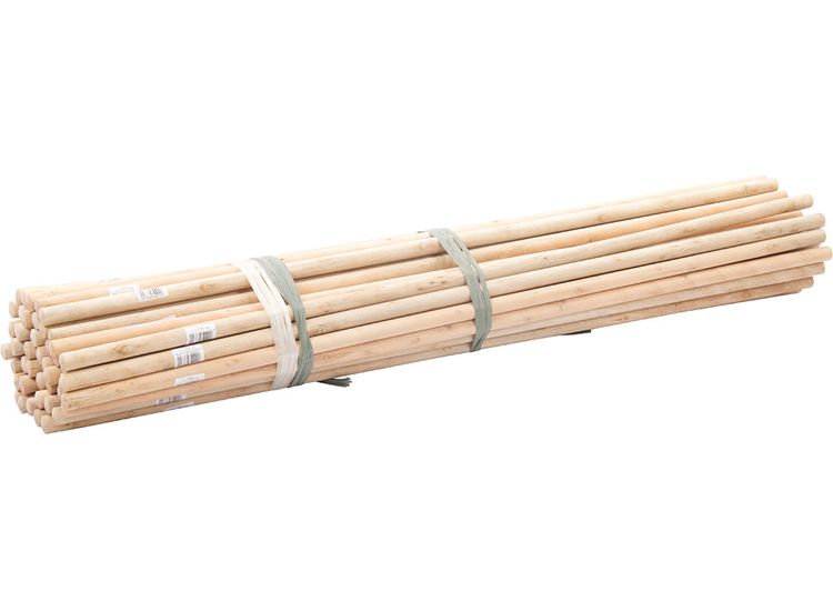 Silverline Broom Handles 4' x 15/16" Dia 50pce