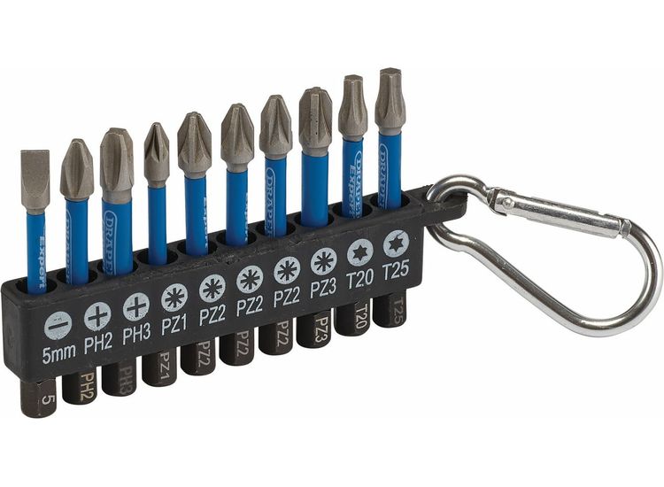 Draper 04933 10 Piece Impact Screwdriver Set