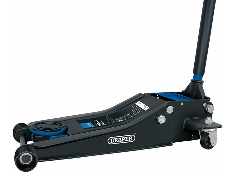 Draper 28481 Trolley Jack, 3 Tonne, Blue