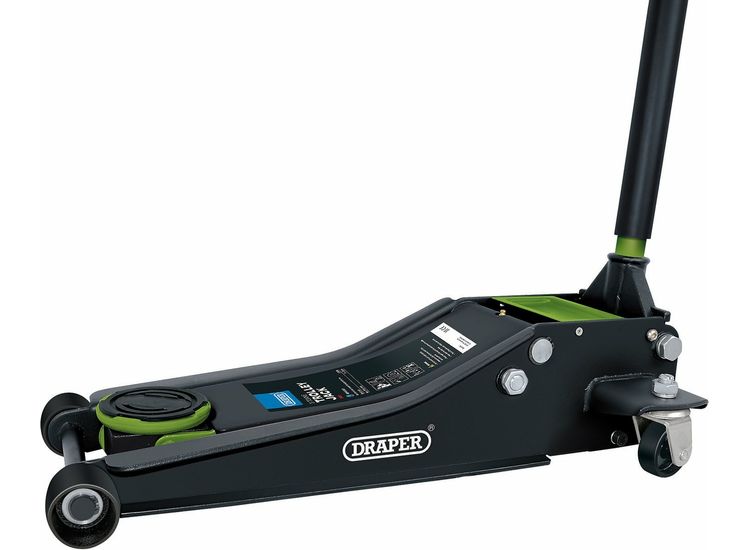 Draper 28485 3 Tone trolley Jack - Green