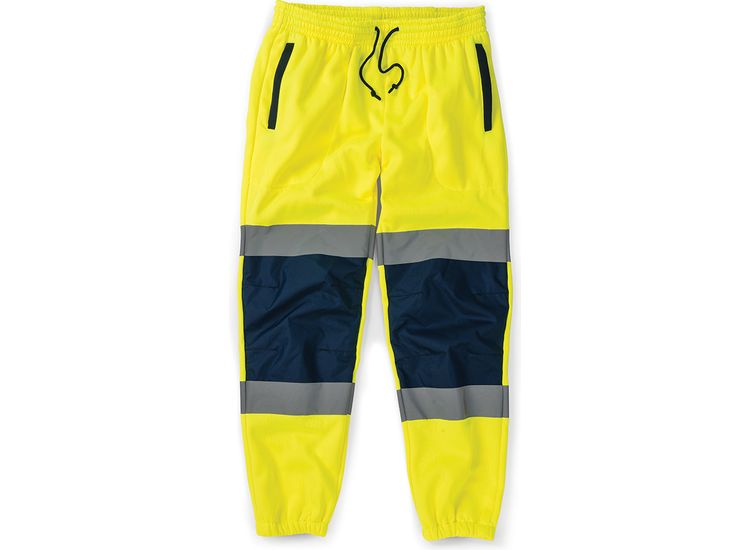 Tough Grit Hi-Vis 2-Tone Jogger Yellow/Navy