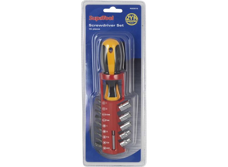 SupaTool RSDS15 Screwdriver Set