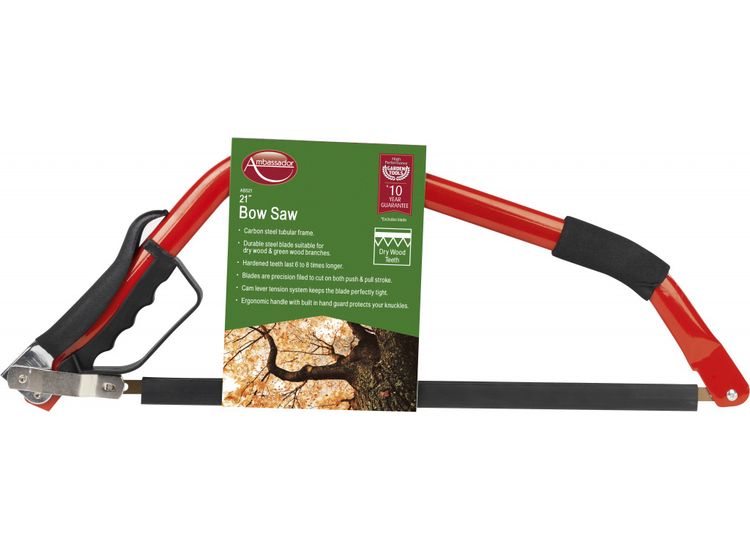 Ambassador Carbon Steel Bow Saw - 10 Year Guarantee