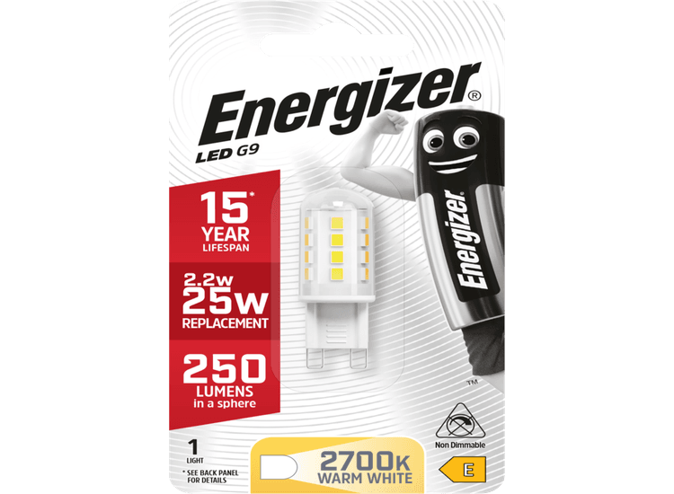 Energizer S8100 High Tech LED G9 Warm White