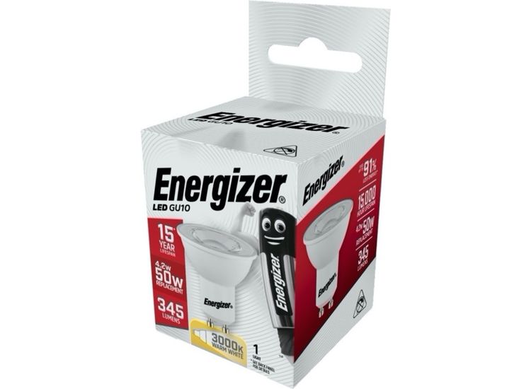 Energizer S8823 LED GU10 Warm White 3000k