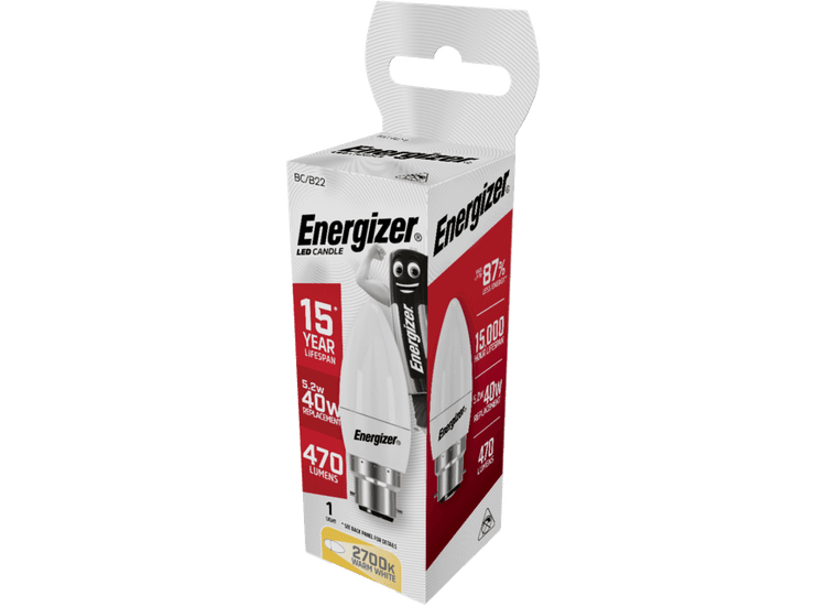 Energizer S8850 LED Candle Warm White B22