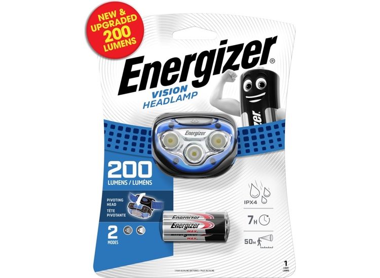 Energizer S9177 Vision Headlight 80 Lumens