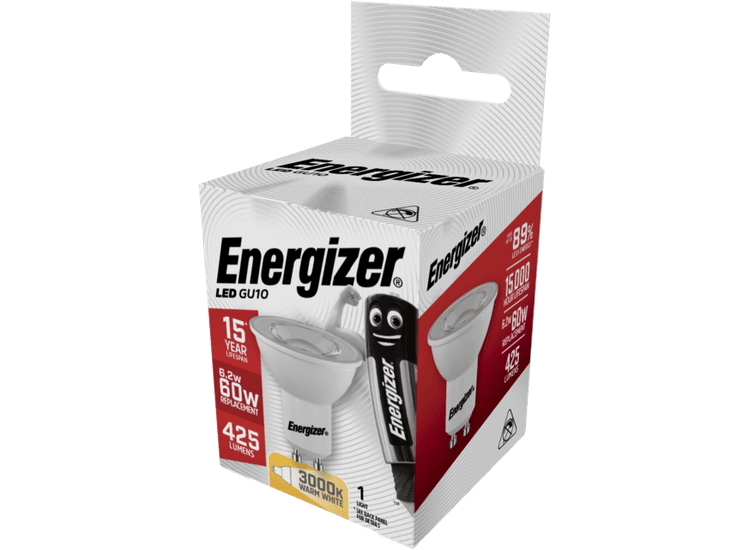 Energizer LED GU10 Warm White 36"