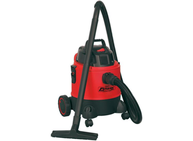 Sealey PC200 Vacuum Cleaner Wet &amp; Dry 20ltr 1250W/230V